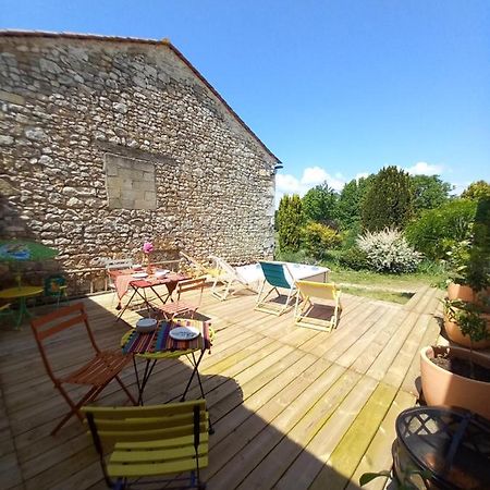 La Yourte Des Merveillaux Riocaud Exteriér fotografie